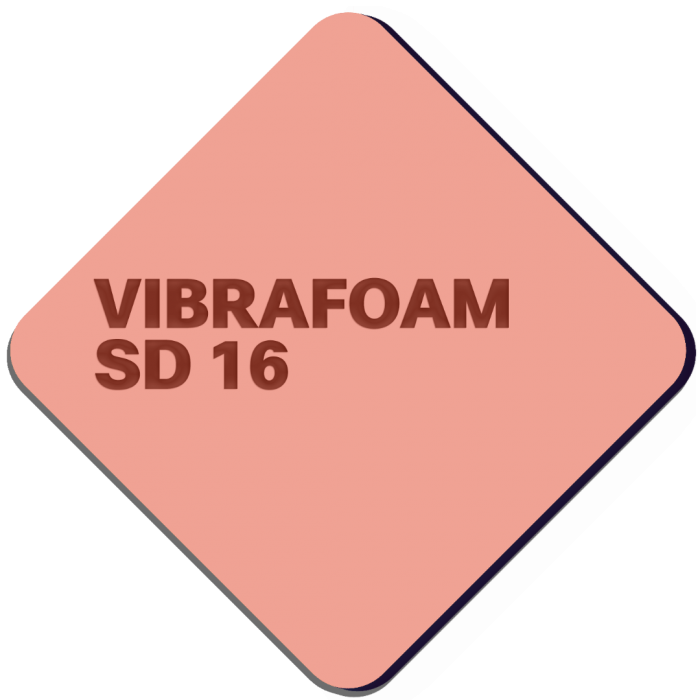 Vibrafoam SD 16 25мм розовый 8471