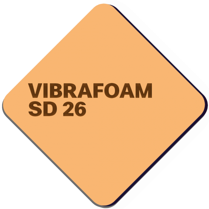 Vibrafoam SD 26 25мм оранжевый 8473