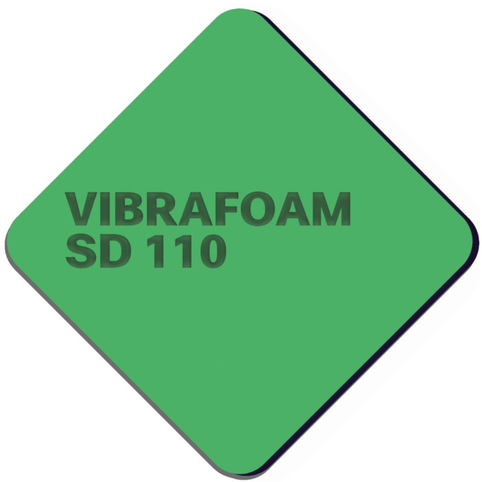 Vibrafoam SD 110 25мм зелёный 8617