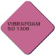 Vibrafoam SD 1300 12,5мм тёмно-розовый 8628