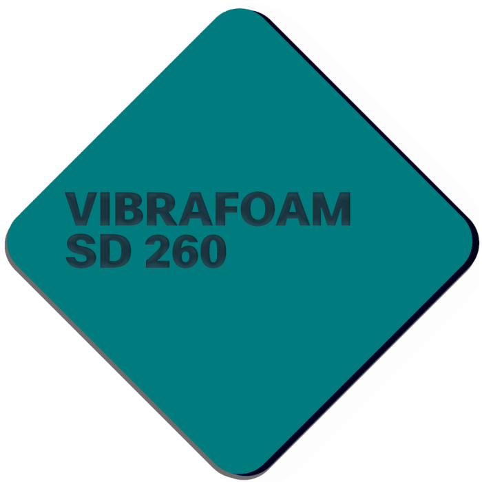 Vibrafoam SD 260 12,5мм сине-зеленый 8620