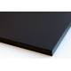 HPL-панели для внутренней отделки Fundermax Max Compact Interior Black Core 0851 Winter White Black Core 9507
