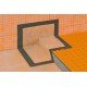 Schluter®-KERDI-KERS - Preformed waterproofing corners for curbless shower applications 10485