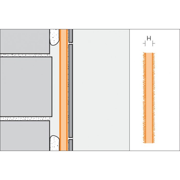 Строительная панель с гидроизоляционной мембраной Schluter-KERDI-BOARD 10489